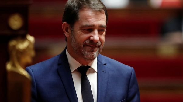 French interior minister blames protest violence on 'thugs' French interior minister blames protest violence on 'thugs'