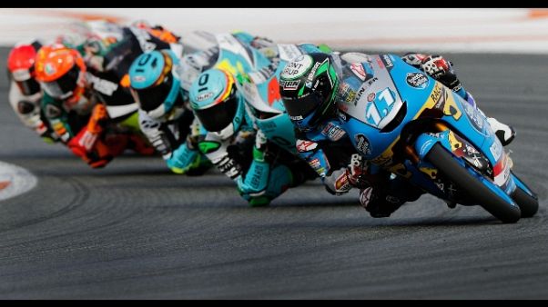 Moto: Valencia, Garcia vince nella Moto3 Moto: Valencia, Garcia vince nella Moto3