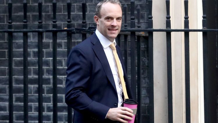 Raab - not 'remotely likely' Britain leaves EU without trade deal