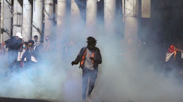 Protesters regain control of third bridge in Baghdad Protesters regain control of third bridge in Baghdad