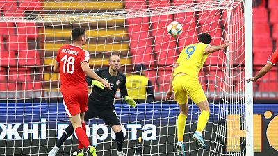 Late equaliser gives Ukraine 2-2 draw in Serbia Late equaliser gives Ukraine 2-2 draw in Serbia