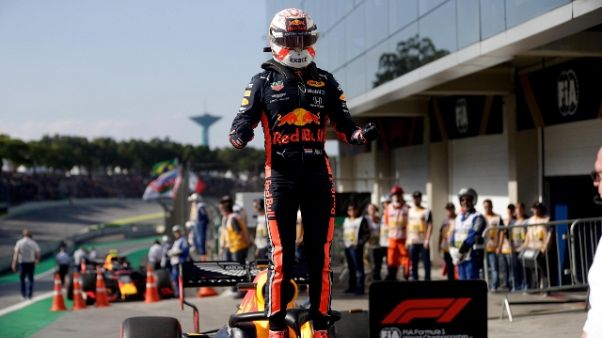 F1: Brasile, Verstappen subito in testa F1: Brasile, Verstappen subito in testa