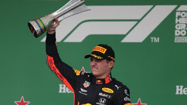F1:Brasile,vince Red Bull Verstappen F1:Brasile,vince Red Bull Verstappen