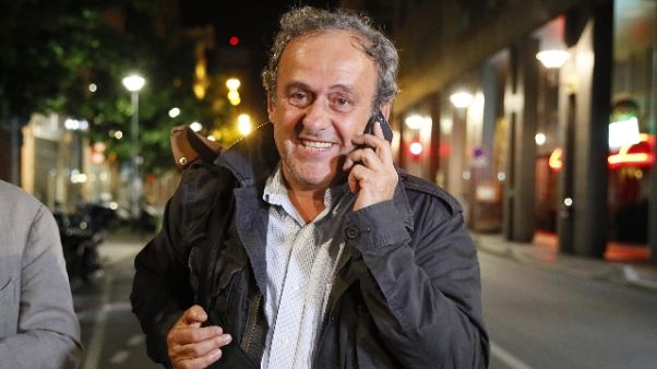 Platini'penserò bene a ultima avventura' Platini'penserò bene a ultima avventura'