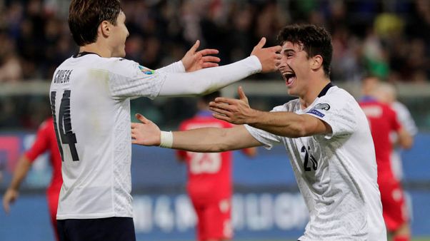 Italy put nine past Armenia to finish with perfect record Italy put nine past Armenia to finish with perfect record