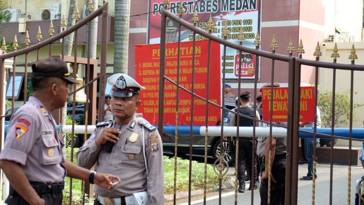Indonesia police link suicide bombing to Islamic State-inspired group