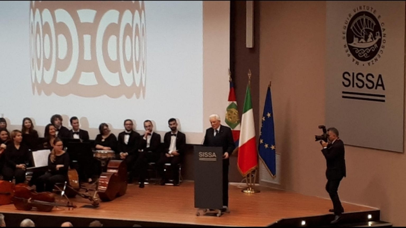 Mattarella inaugura anno alla Sissa