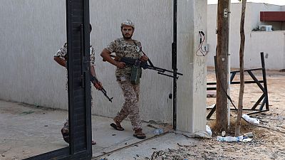 East Libyan forces target munitions in Misrata with air strikes East Libyan forces target munitions in Misrata with air strikes