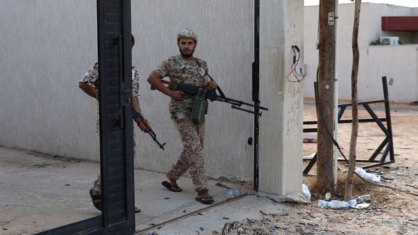 East Libyan forces target munitions in Misrata with air strikes East Libyan forces target munitions in Misrata with air strikes