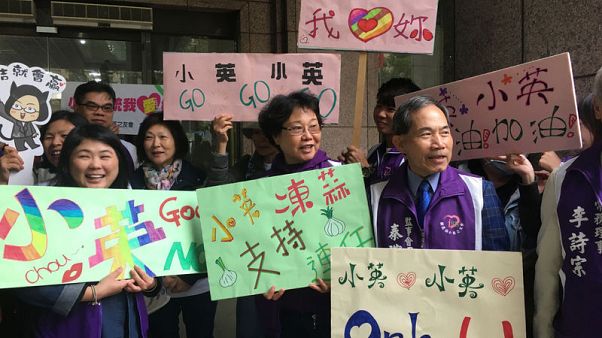 Taiwan president says China interfering in election 'every day' Taiwan president says China interfering in election 'every day'