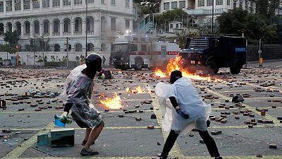 ‘Fire magicians’ and medieval weaponry: a Hong Kong university under siege