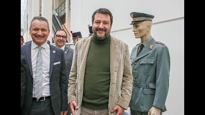 Cucchi: Salvini, caduti Ps non ricordati Cucchi: Salvini, caduti Ps non ricordati