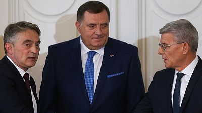 Bosnia names Serb as prime minister after compromise on NATO Bosnia names Serb as prime minister after compromise on NATO