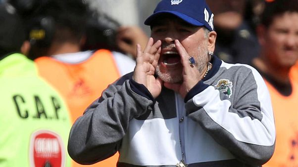 Maradona leaves post as Gimnasia y Esgrima coach Maradona leaves post as Gimnasia y Esgrima coach