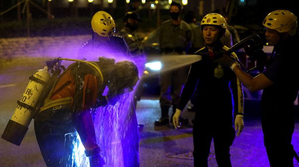 Hong Kong students' sewer escape thwarted Hong Kong students' sewer escape thwarted