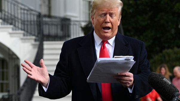 Trump, citing portion of Sondland's testimony, claims exoneration Trump, citing portion of Sondland's testimony, claims exoneration