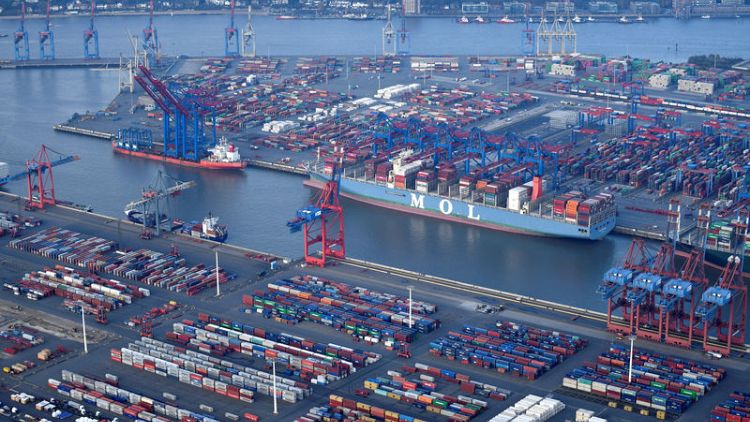 German exports stabilised, but trade risks remain - finance ministry