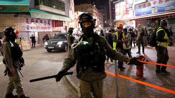 'Too scared to escape' - Isolated protesters hold out on trashed Hong Kong campus 'Too scared to escape' - Isolated protesters hold out on trashed Hong Kong campus