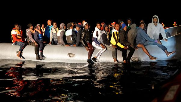 Two toddlers among 73 migrants plucked from drifting dinghy off Libya Two toddlers among 73 migrants plucked from drifting dinghy off Libya