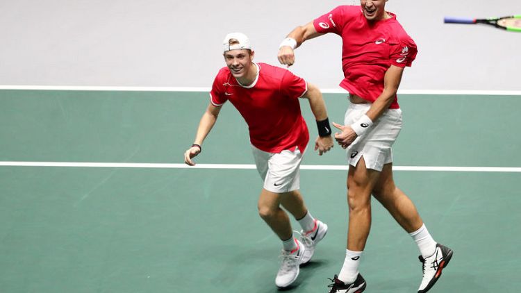 Pospisil keeps Davis Cup magic alive as Canada advance