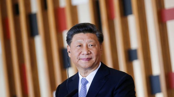 China's Xi says he wants to work out initial trade deal with U.S. China's Xi says he wants to work out initial trade deal with U.S.