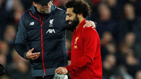 Liverpool manager Klopp sweating on Salah fitness ahead of Palace trip Liverpool manager Klopp sweating on Salah fitness ahead of Palace trip