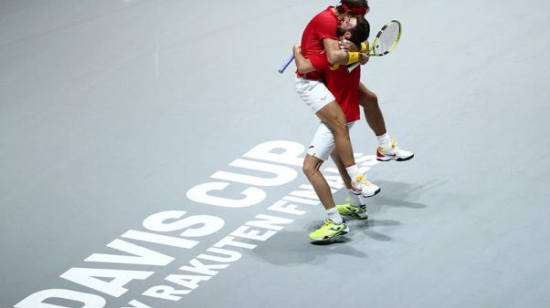 Nadal rescues Spain but heartbreak for Djokovic's Serbia Nadal rescues Spain but heartbreak for Djokovic's Serbia