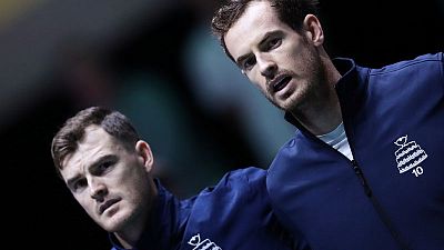 Murray a doubt for Britain's clash with Spain