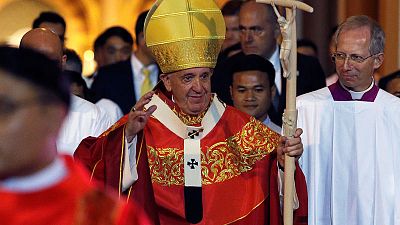 Pope departs Thailand for Japan, bringing anti-nuclear message Pope departs Thailand for Japan, bringing anti-nuclear message