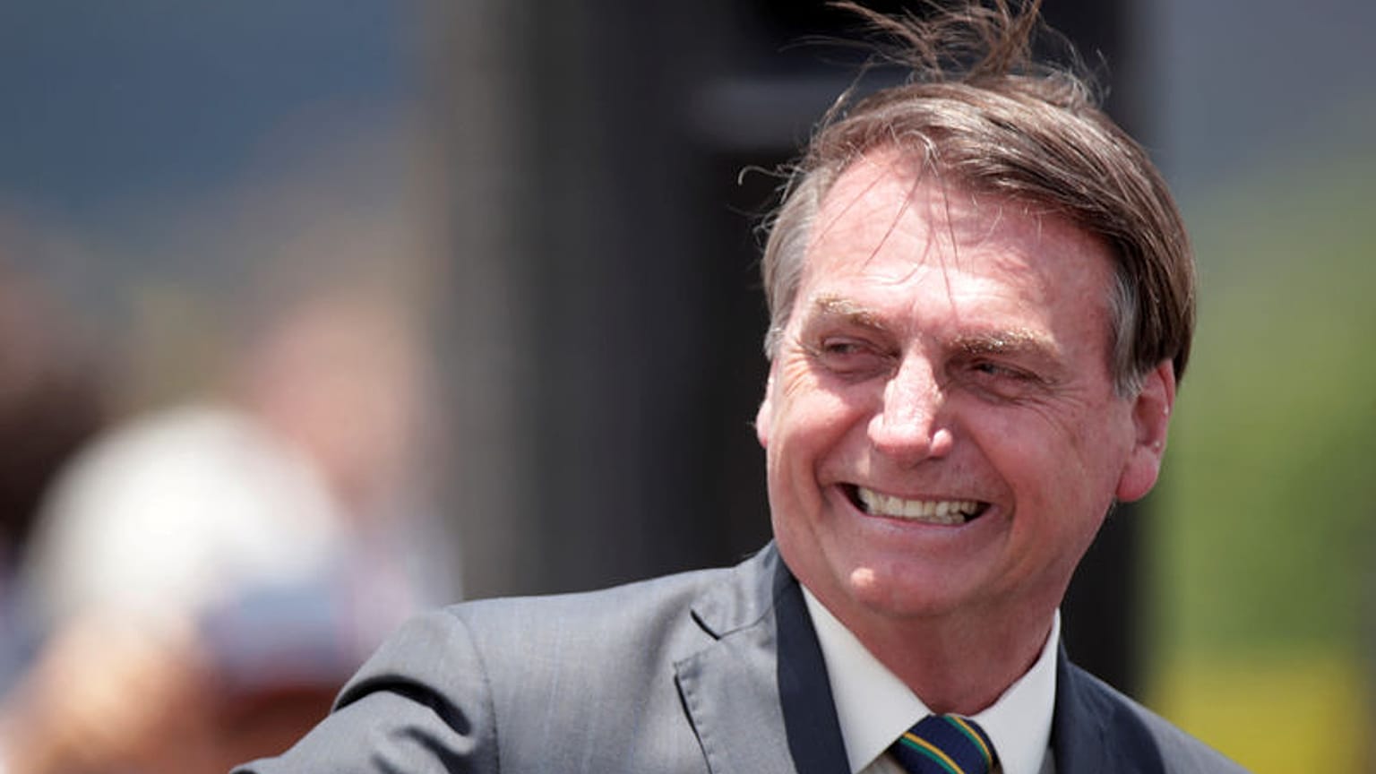 Bolsonaro says Brazil is prepared in case of protests, but not worried