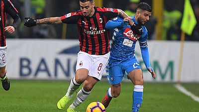 Milan and Napoli still searching for winning formula after San Siro stalemate