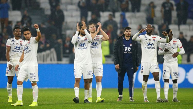 Ten-man Lyon edge Nice 2-1 in heated clash