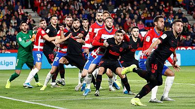 Atletico slip behind Barca with yet another draw Atletico slip behind Barca with yet another draw