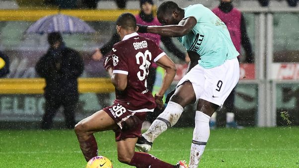 Lukaku strikes again as Inter beat Torino in torrential rain Lukaku strikes again as Inter beat Torino in torrential rain