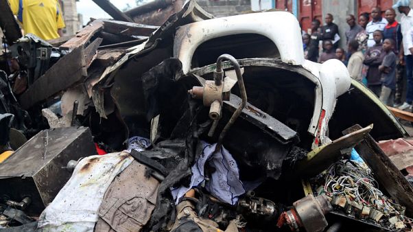 Small plane crashes in eastern Congo, killing at least 27 people Small plane crashes in eastern Congo, killing at least 27 people