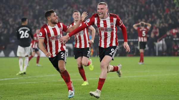 Manchester United denied comeback win by late McBurnie equaliser Manchester United denied comeback win by late McBurnie equaliser