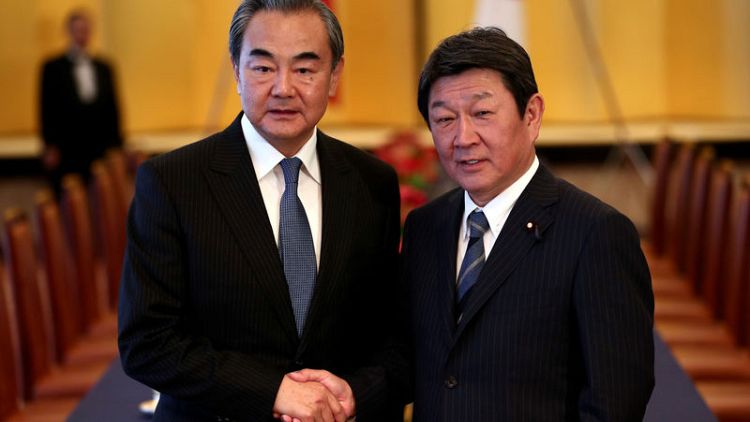 Japan stresses to China importance of free, open Hong Kong