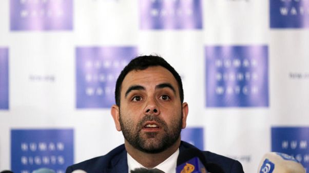 Israel expels Human Rights Watch official over boycott accusations Israel expels Human Rights Watch official over boycott accusations