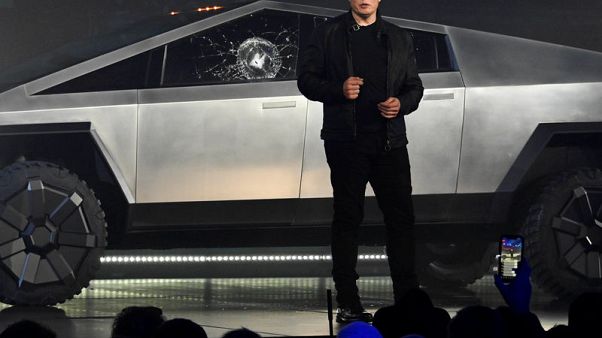 Tesla shares rise as Musk says Cybertruck orders hit 200,000 Tesla shares rise as Musk says Cybertruck orders hit 200,000