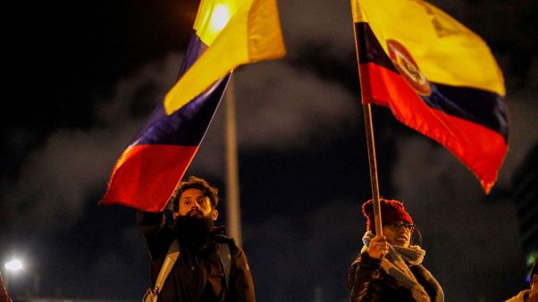 Injured Colombian protester dies on fifth day of anti-government rallies Injured Colombian protester dies on fifth day of anti-government rallies