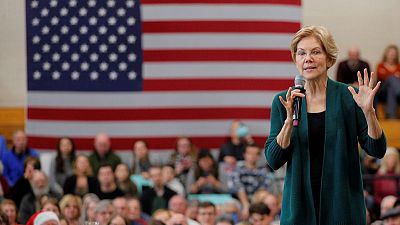 Democrat Warren accuses rival Bloomberg of trying to buy U.S. presidential election Democrat Warren accuses rival Bloomberg of trying to buy U.S. presidential election