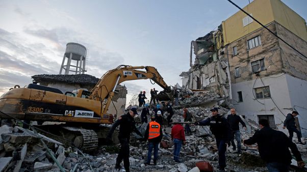 Four dead, buildings down as strongest tremor in decades rocks Albania Four dead, buildings down as strongest tremor in decades rocks Albania