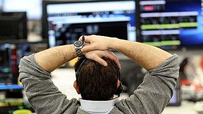 Compass drop weighs on FTSE, trade hopes soften blow Compass drop weighs on FTSE, trade hopes soften blow