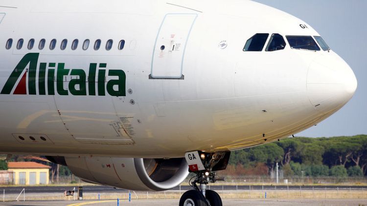Ferrovie-led rescue no longer an option for Alitalia - minister
