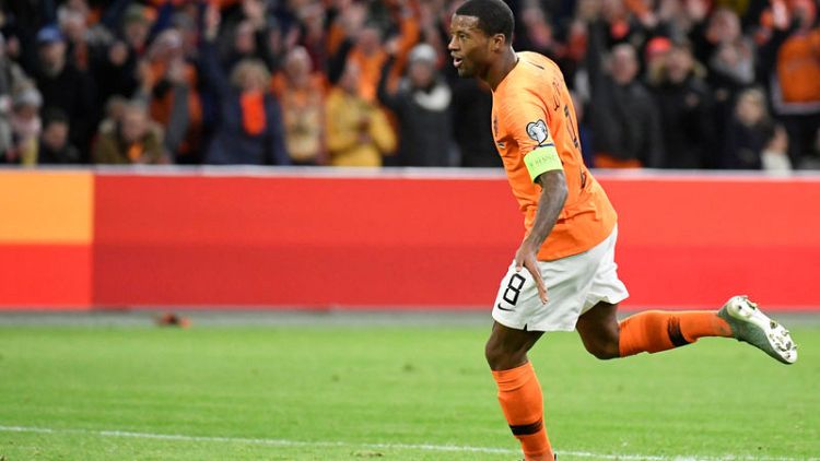 I would walk off pitch if racially abused, even in a final - Wijnaldum