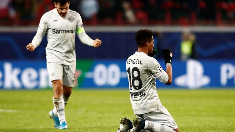 Leverkusen beat Lokomotiv 2-0 to keep qualifying hopes alive