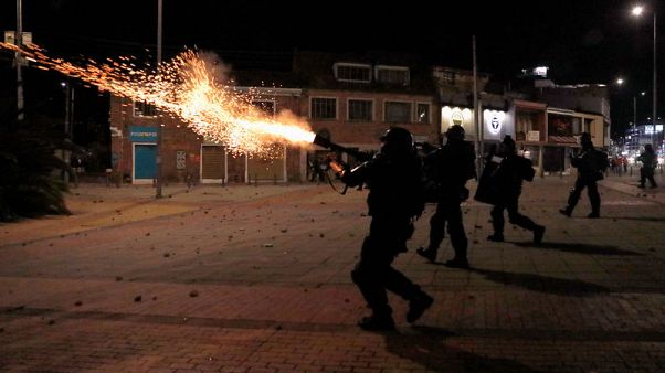 Colombia strike begins as week of protests rolls on Colombia strike begins as week of protests rolls on