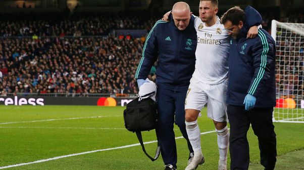 Real's Hazard has bruised ankle, should make 'Clasico' Real's Hazard has bruised ankle, should make 'Clasico'