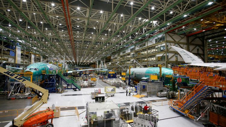 Boeing 777X fuselage split during September stress test - Seattle Times
