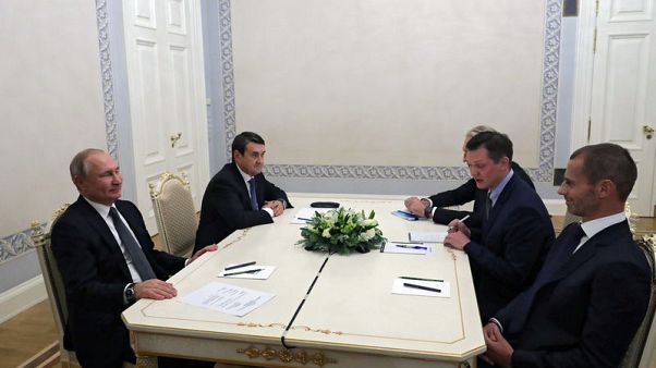 UEFA president backs Russia to be good host for Euro 2020 UEFA president backs Russia to be good host for Euro 2020